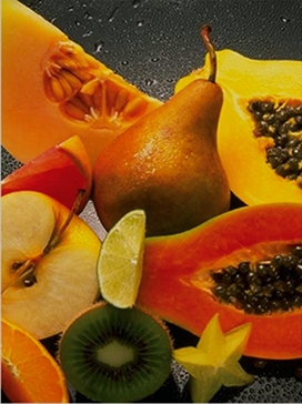 Fruits for puree pulp juice preparation